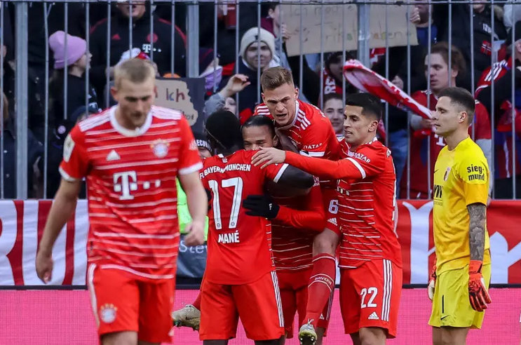 拜仁狂攻壓境，布魯日客場難逃潰敗